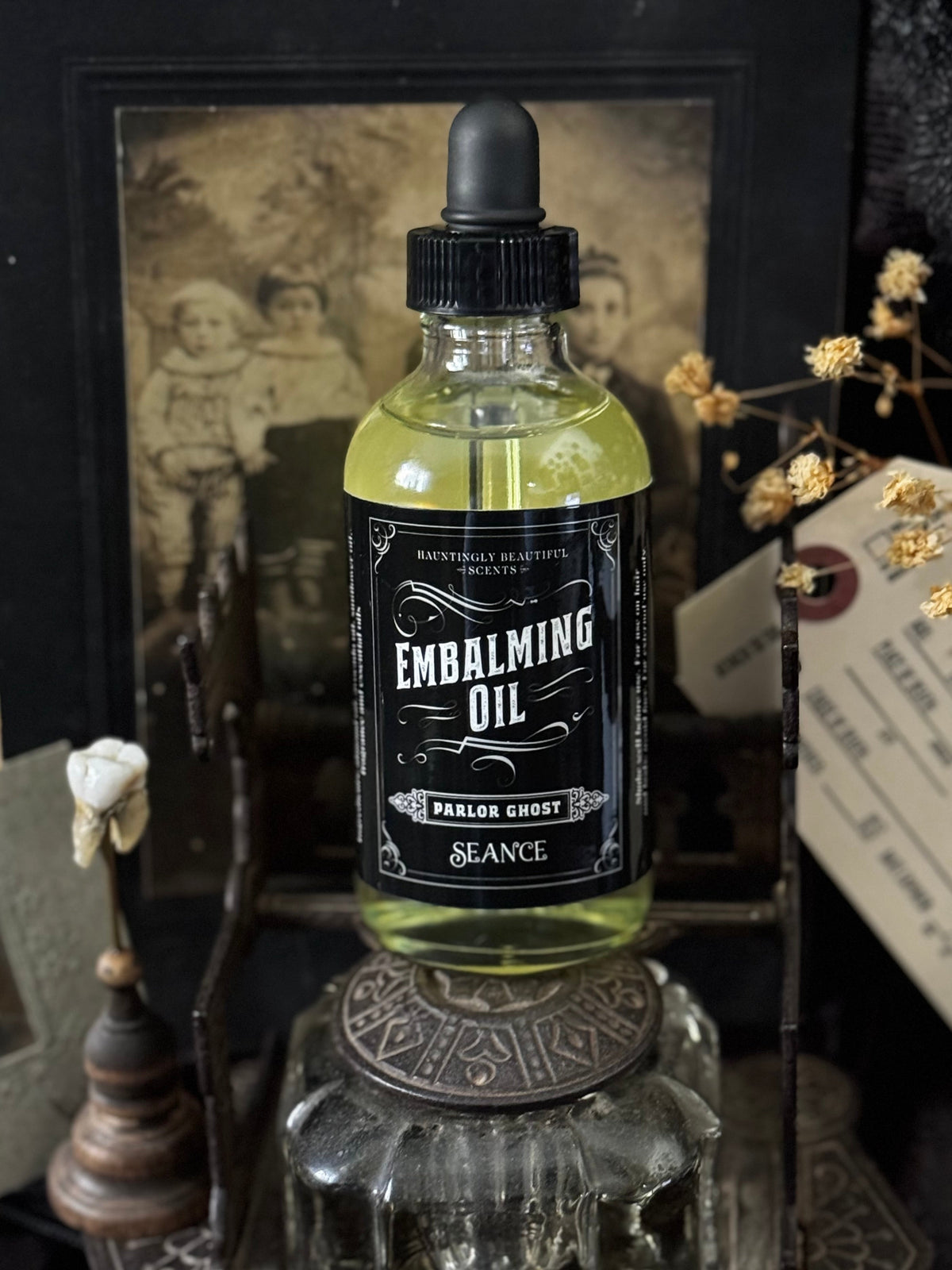 Parlor Ghost - Embalming Lotion Oil (bergamot, black tea, lavender)