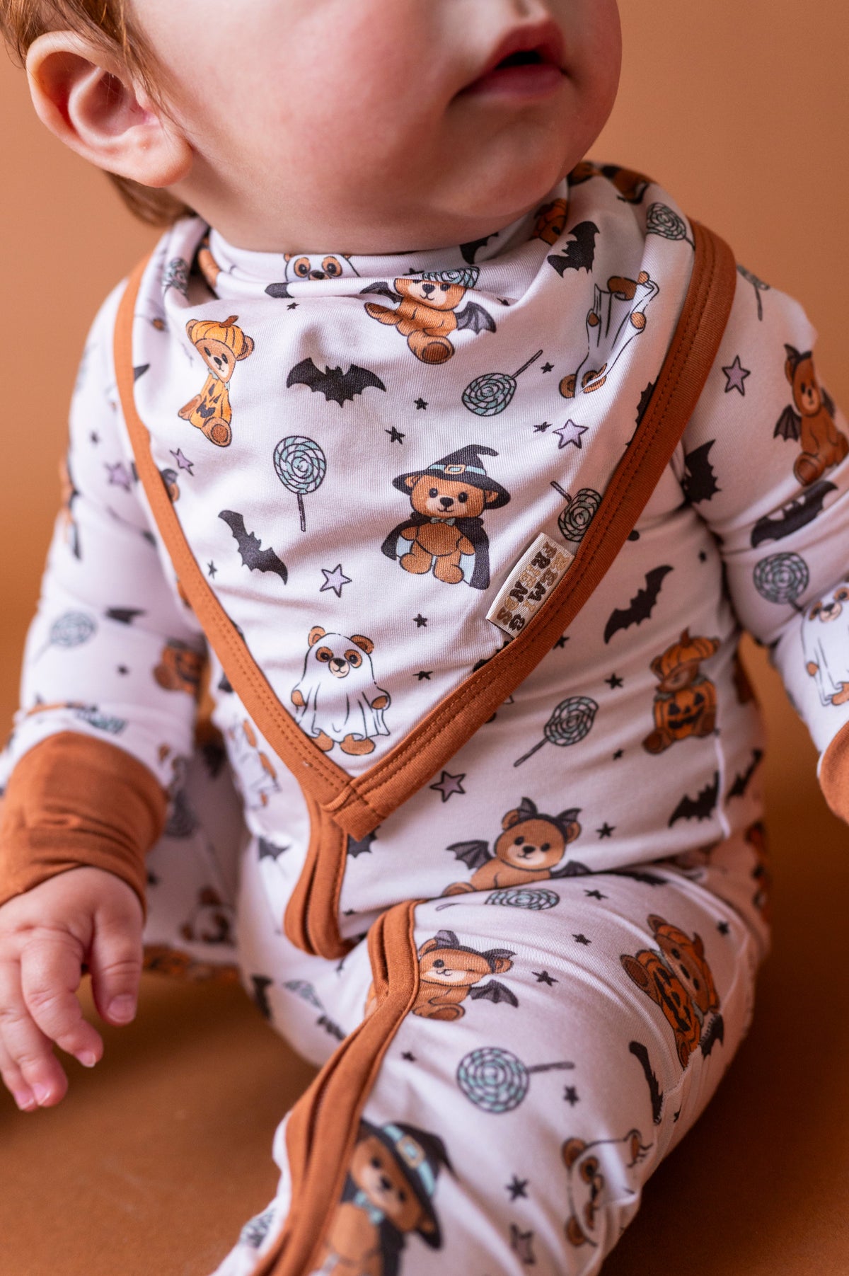 Boo Bear Bash Bandana Bib