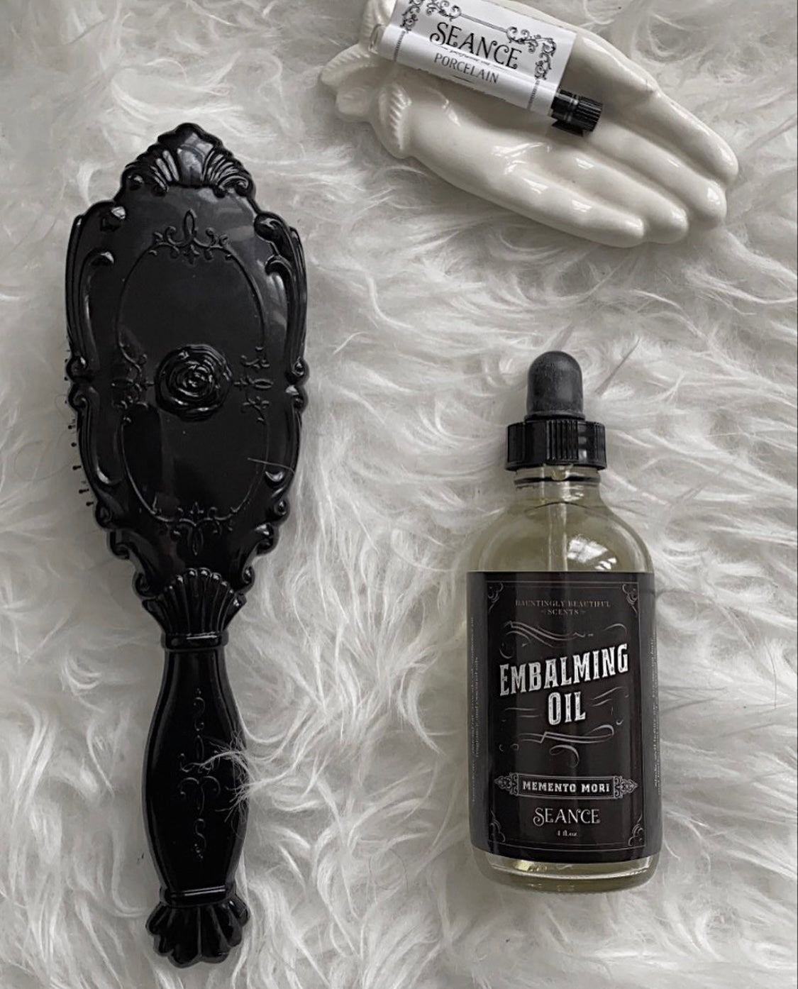 Porcelain - Embalming Lotion Oil - (vanilla, walnut, floral)