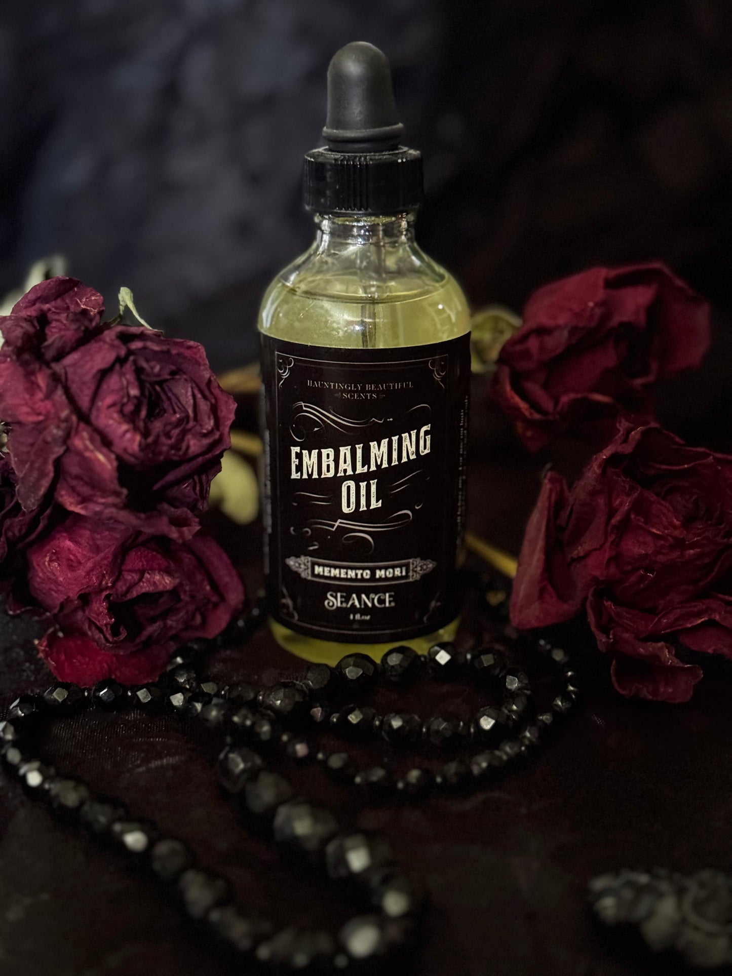 Memento Mori - Embalming Lotion Oil - (rose, incense)