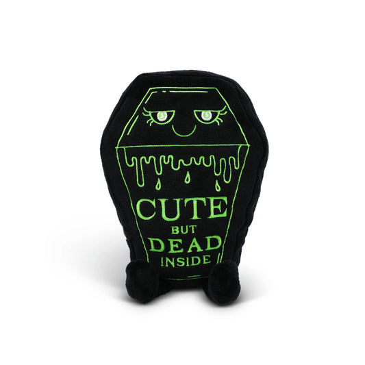 Cute But Dead Inside Coffin Plush Toy