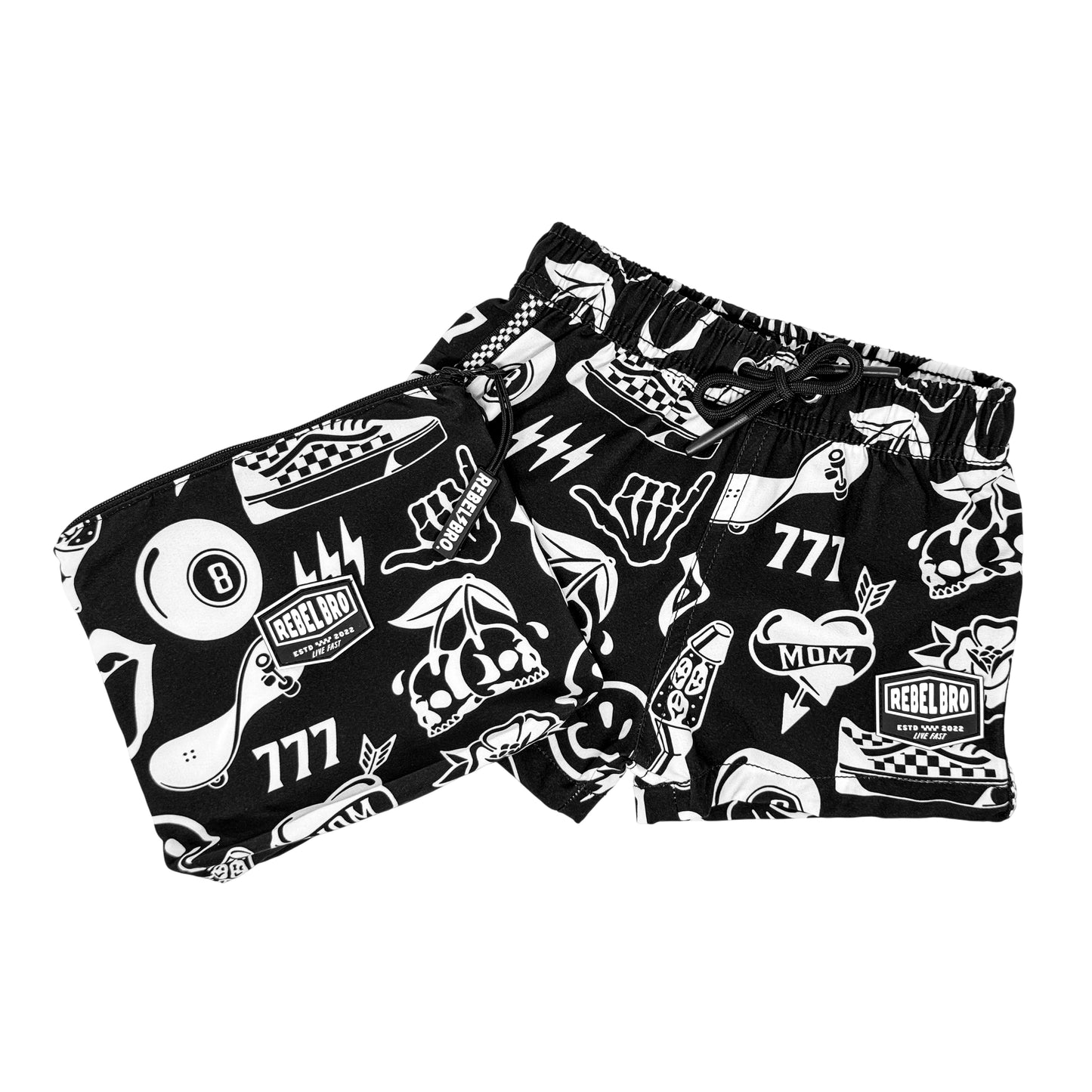 Hybrid Swim Trunks in Cool Kid [Midnight Edition]