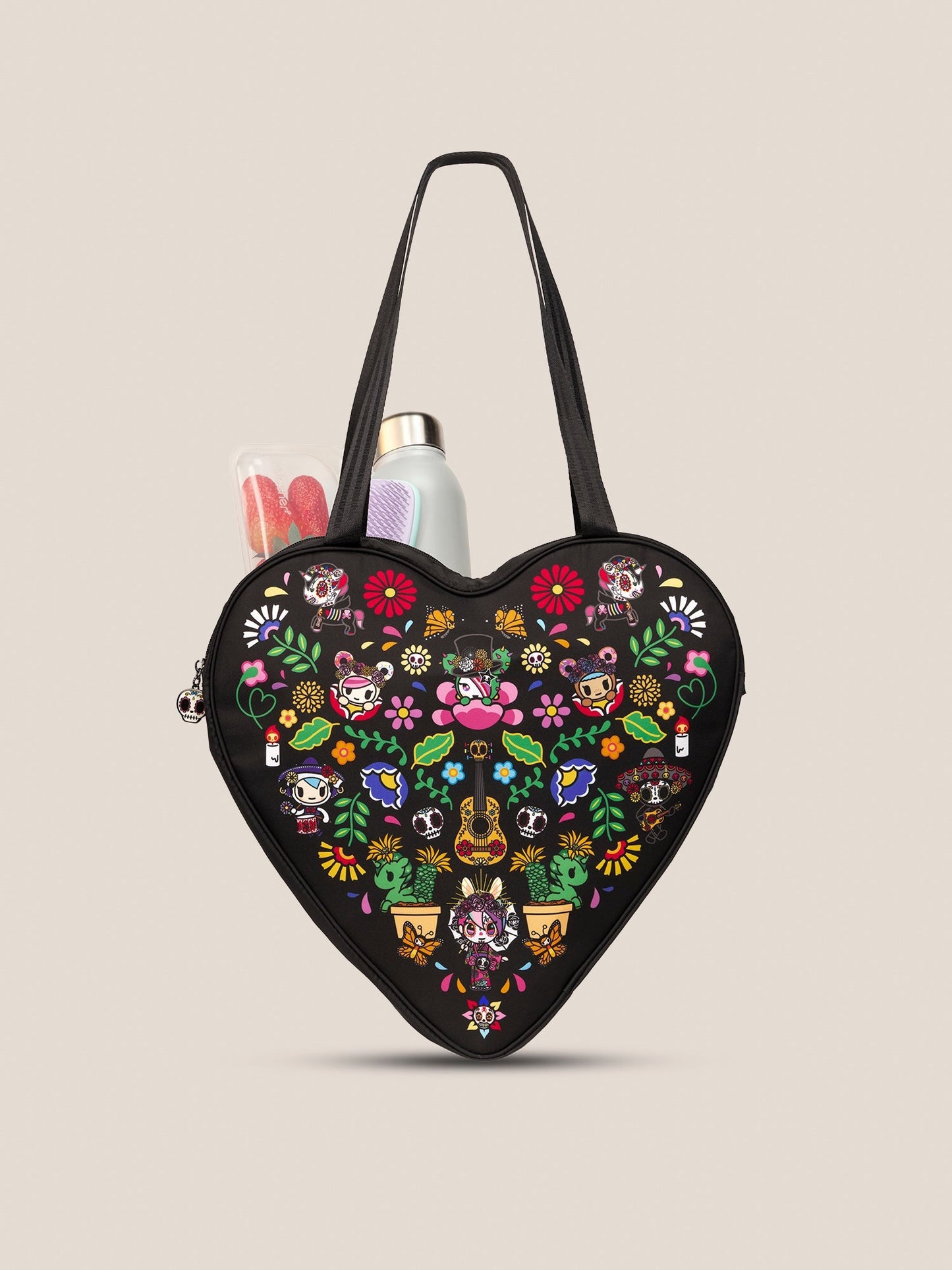 tokidoki Heart Tote Diaper Bag – Dia de los Muertos