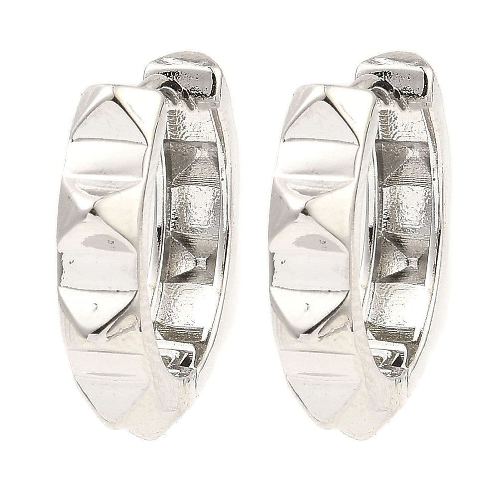 Studded Mini Hoop Earrings