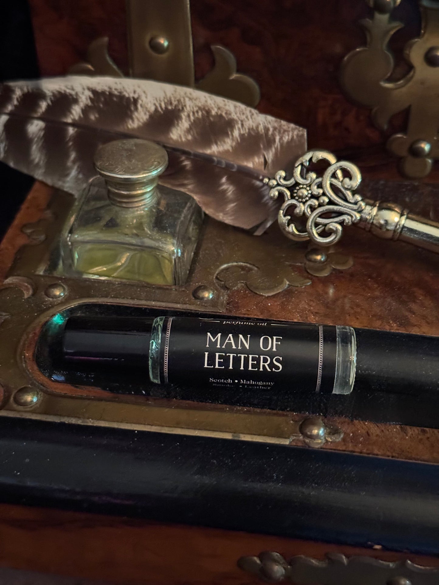 Man Of Letters (scotch & leather)