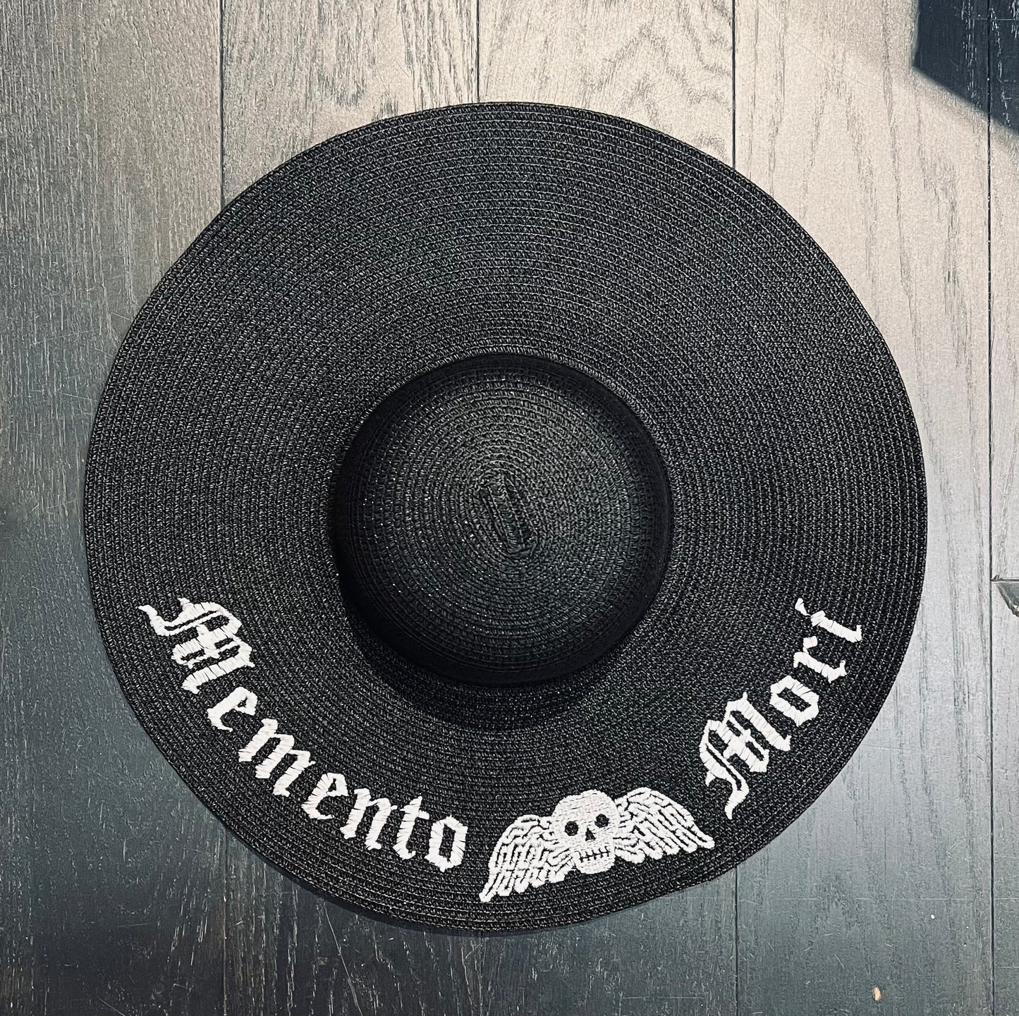 Floppy Sun Hat - XL Brim - Memento Mori