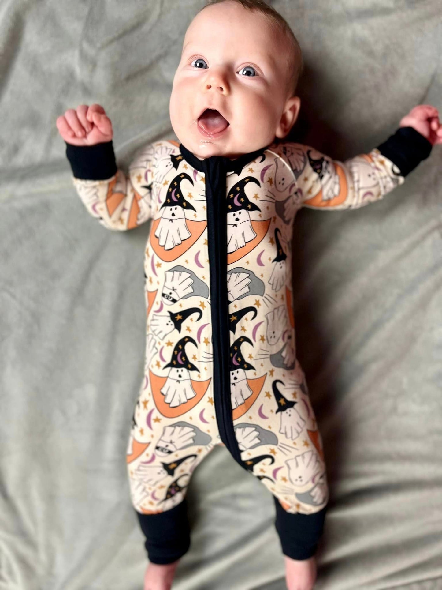 Ghoul's Best Friend Zippy Bamboo Pajamas