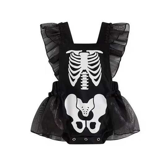 Skeleton Onesie Pinafore (Babies/Toddlers)