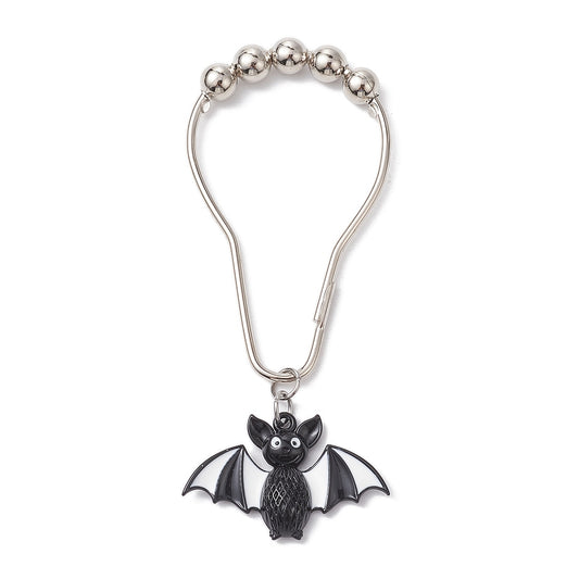 Beetle Bats Shower Curtain Rings