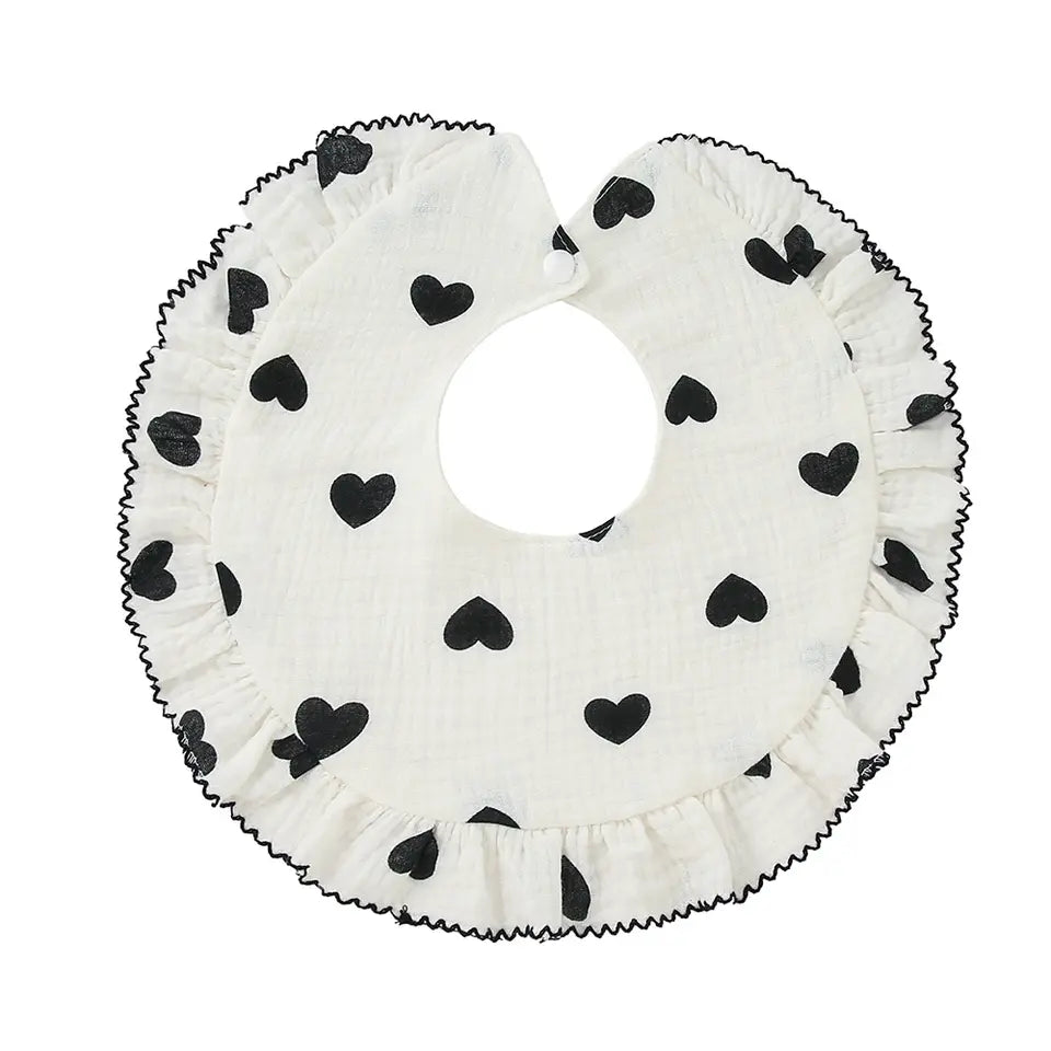 Heart Bib Collar (Babies/Toddlers)