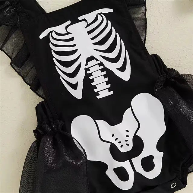 Skeleton Onesie Pinafore (Babies/Toddlers)