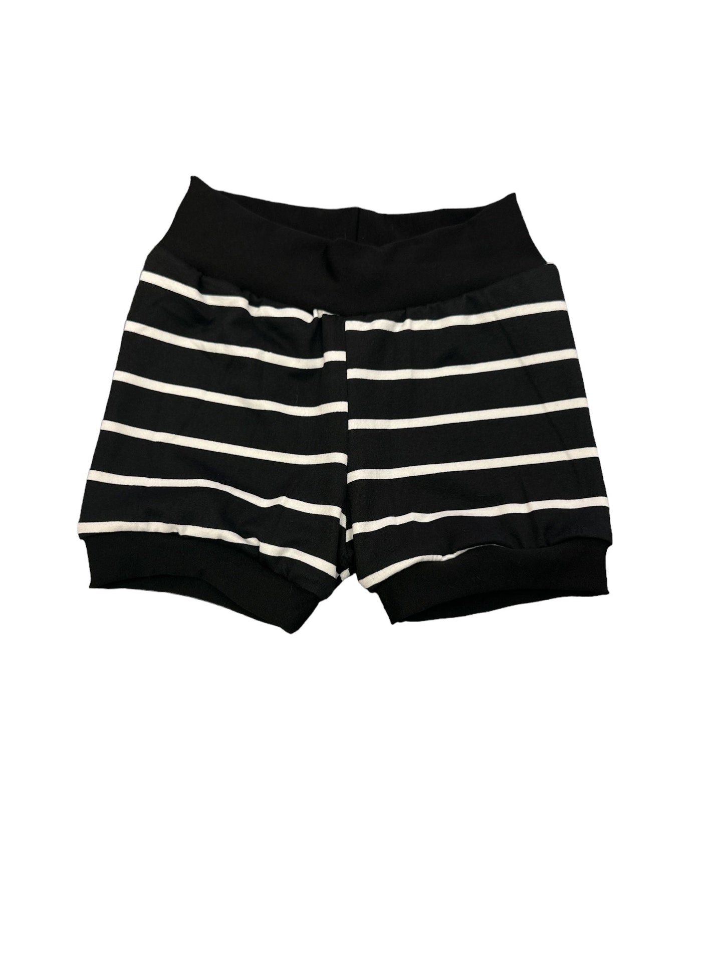 Black Stripe Shorties