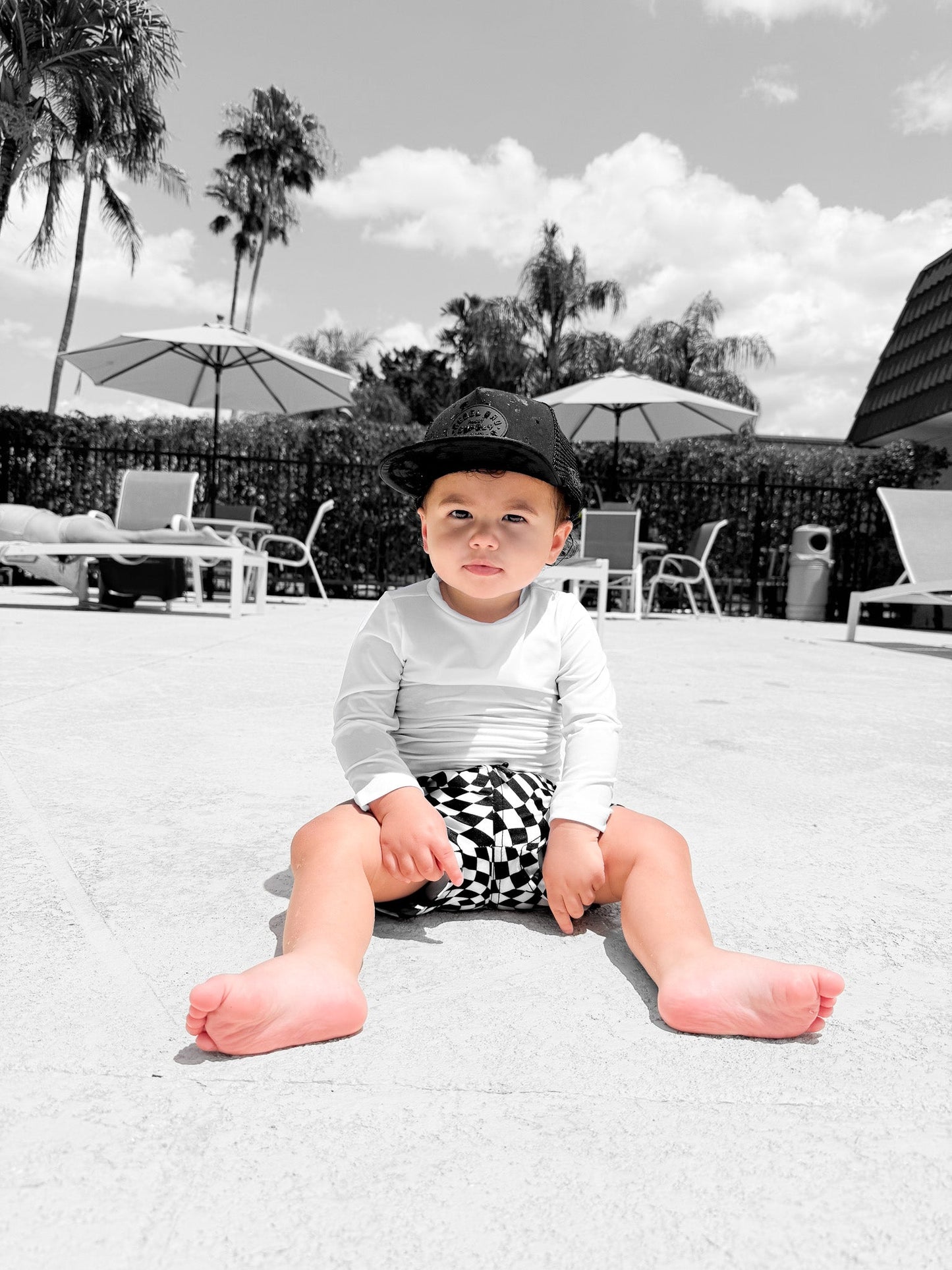 Hybrid Swim Trunks in Bender