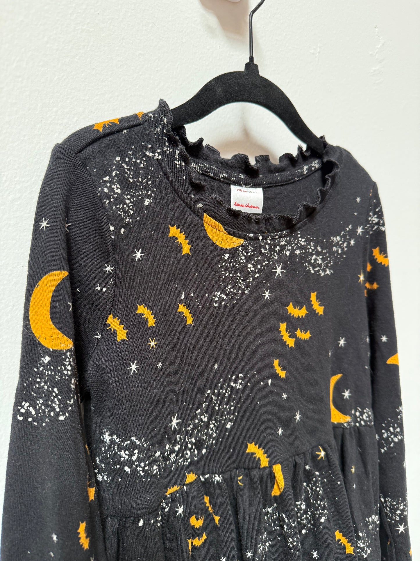 *GENTLY USED* Hanna Andersson Halloween Dress Gently Used Size 6/7 Years