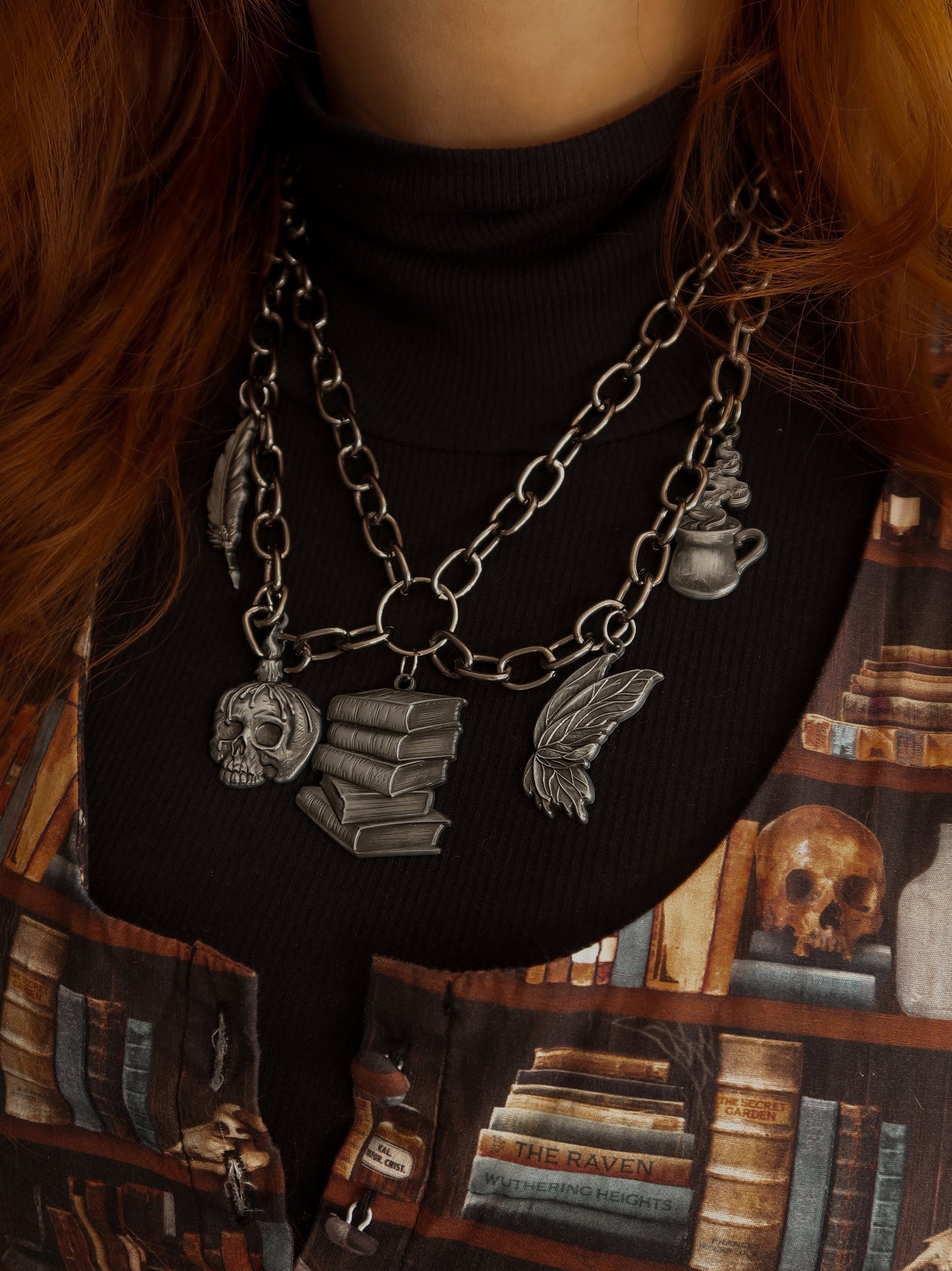 The Night Library Necklace