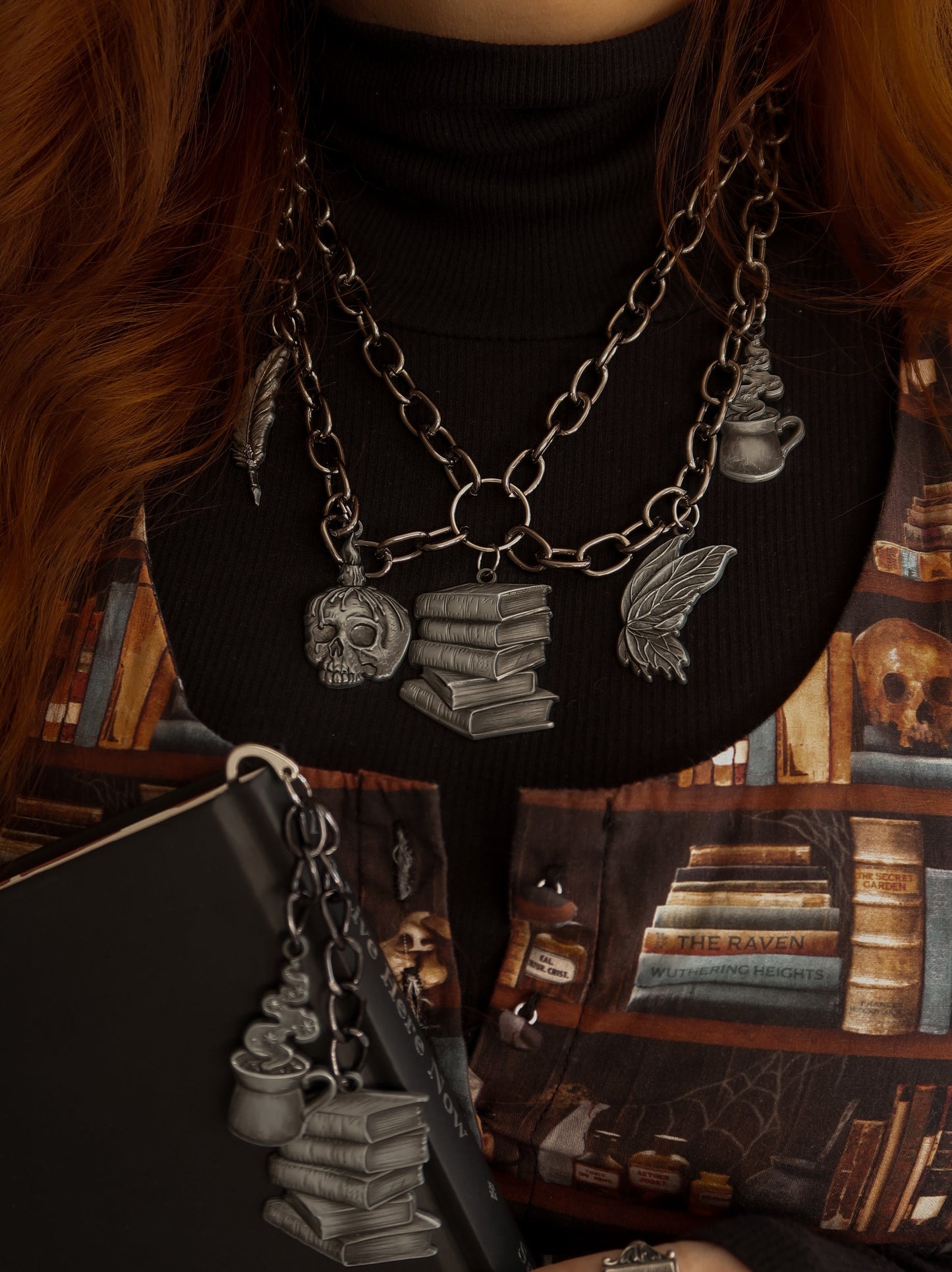 The Night Library Necklace