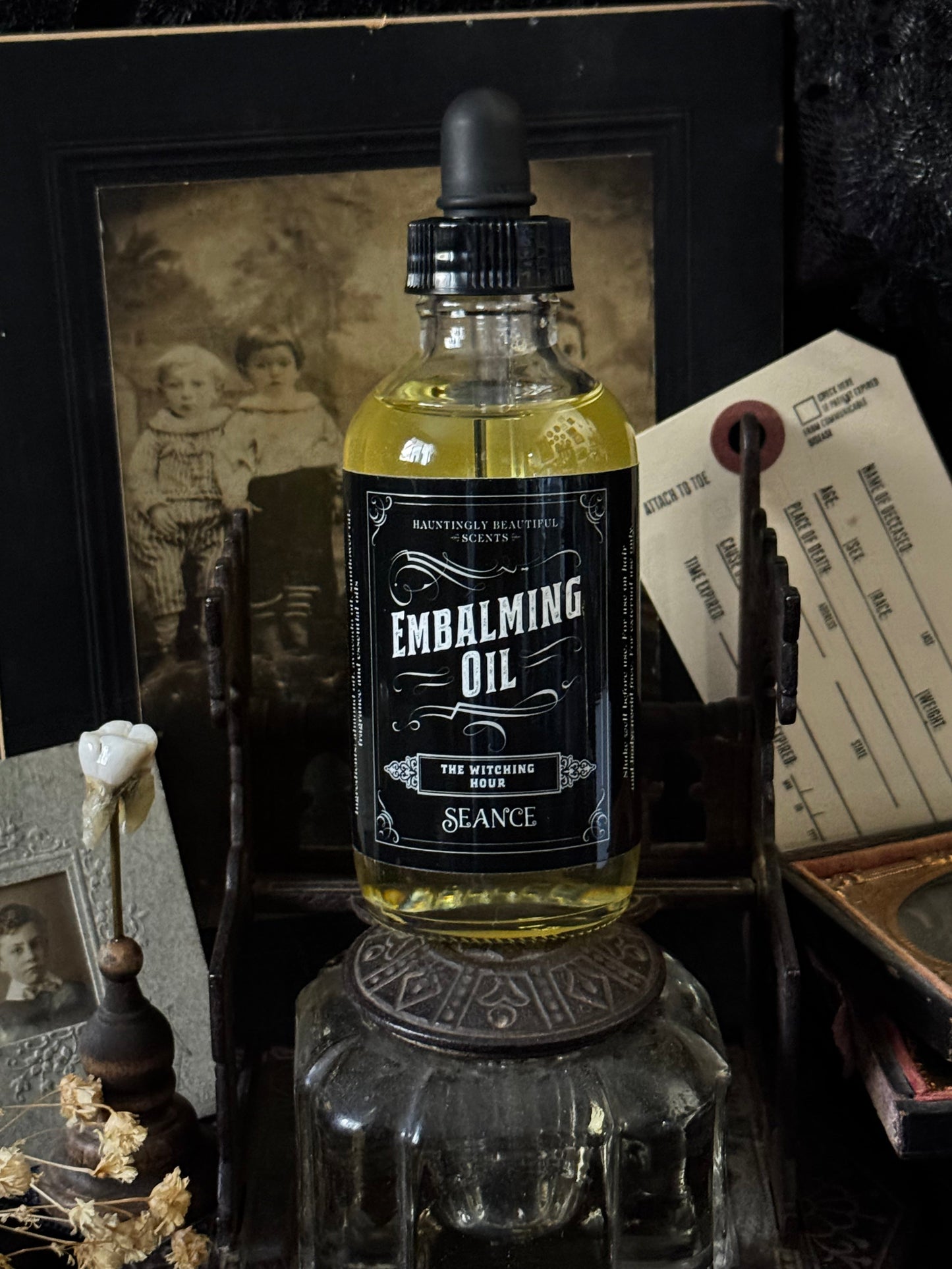 The Witching Hour - Embalming Lotion Oil - (smoky chocolate)