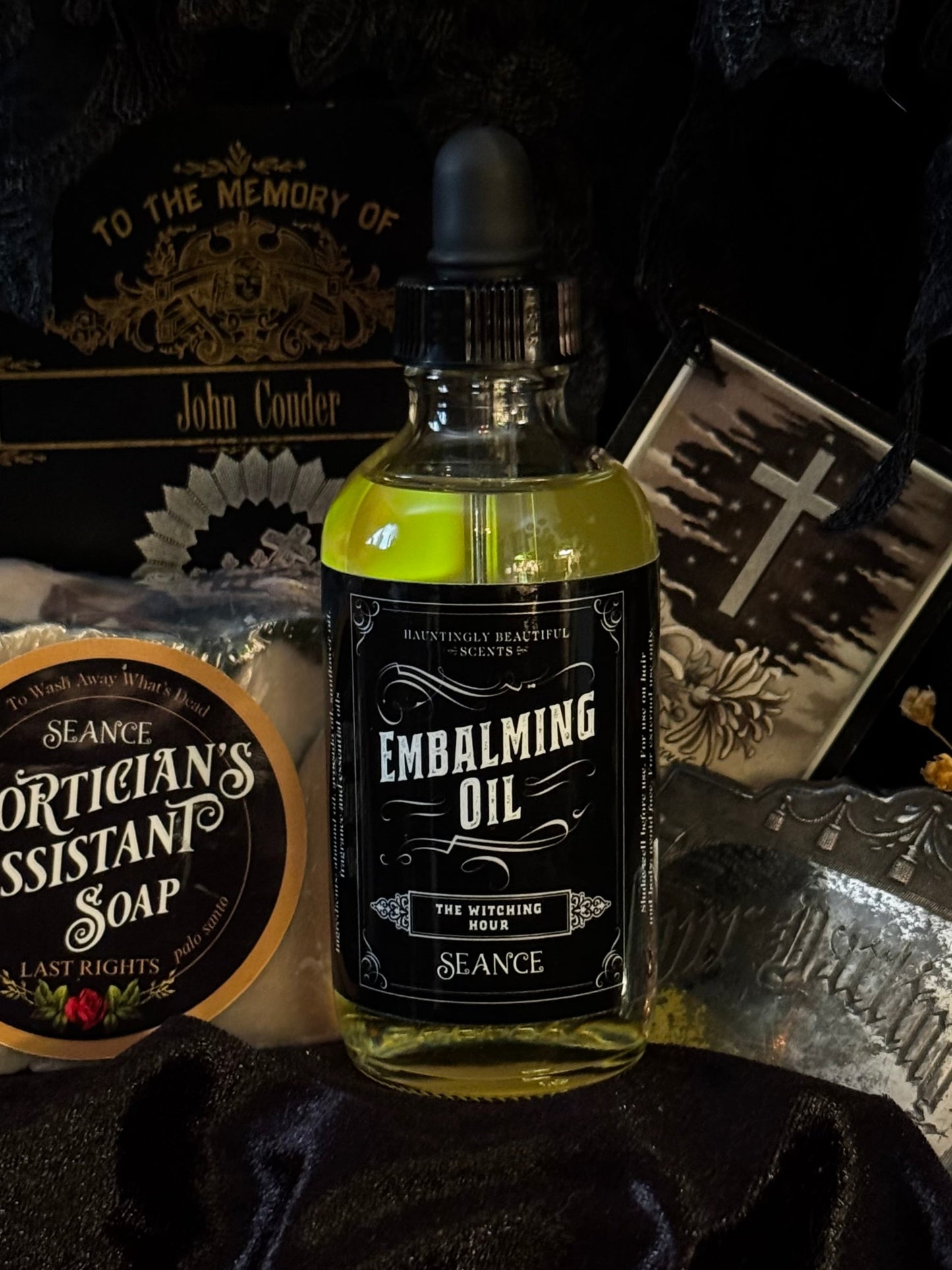 The Witching Hour - Embalming Lotion Oil - (smoky chocolate)