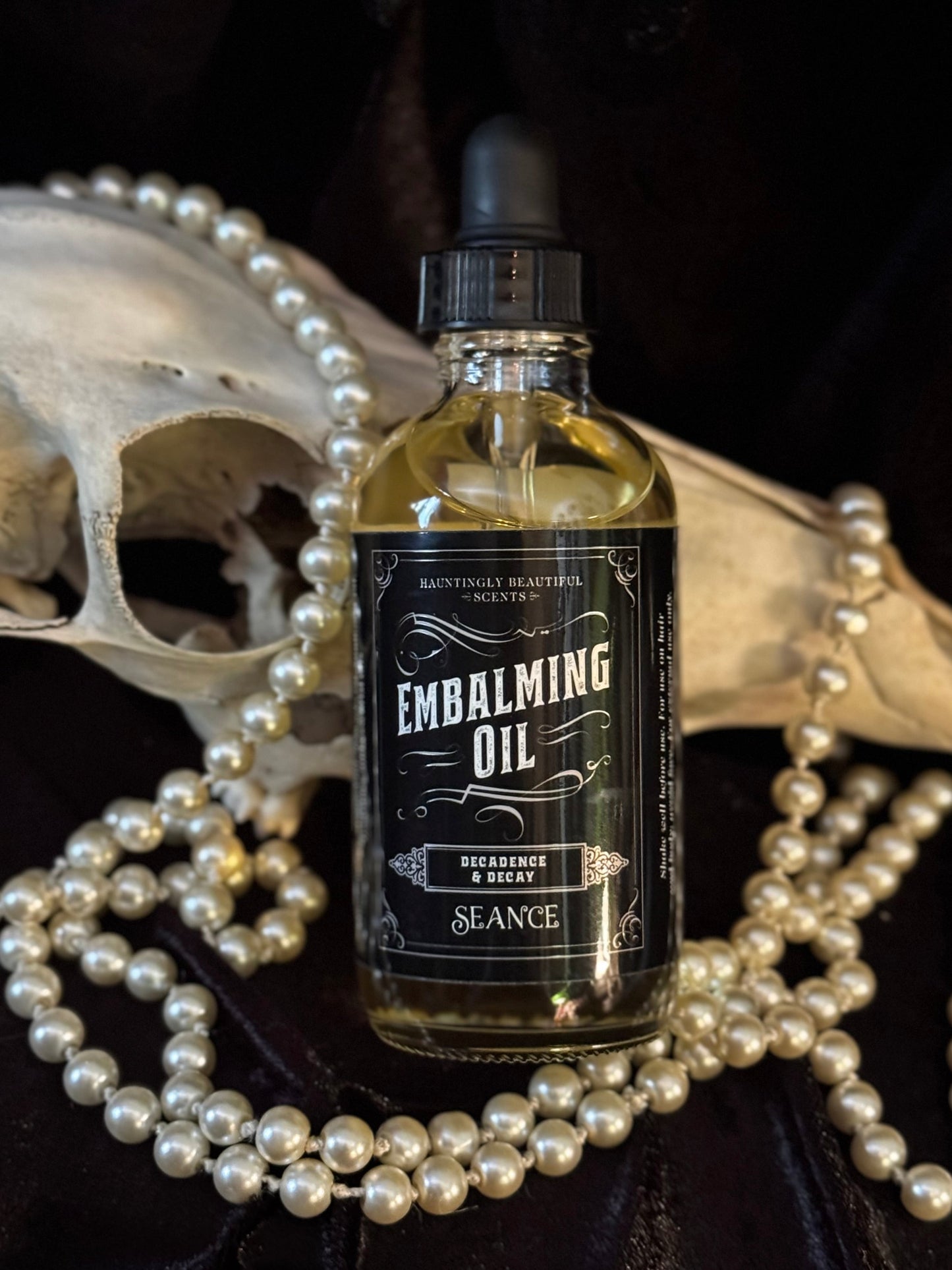 Decadence and Decay - Embalming Lotion Oil - (white chocolate & cherry)