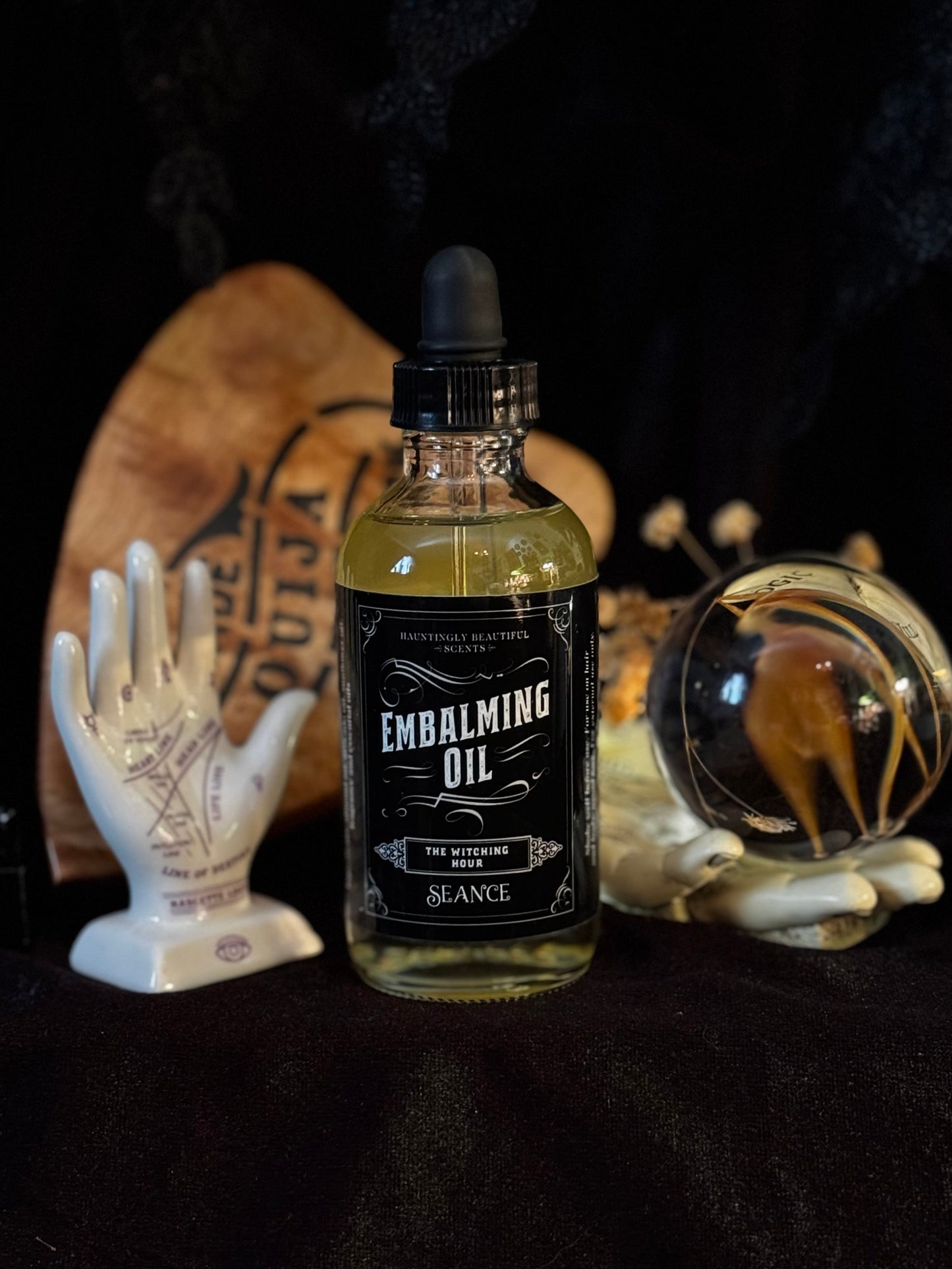The Witching Hour - Embalming Lotion Oil - (smoky chocolate)