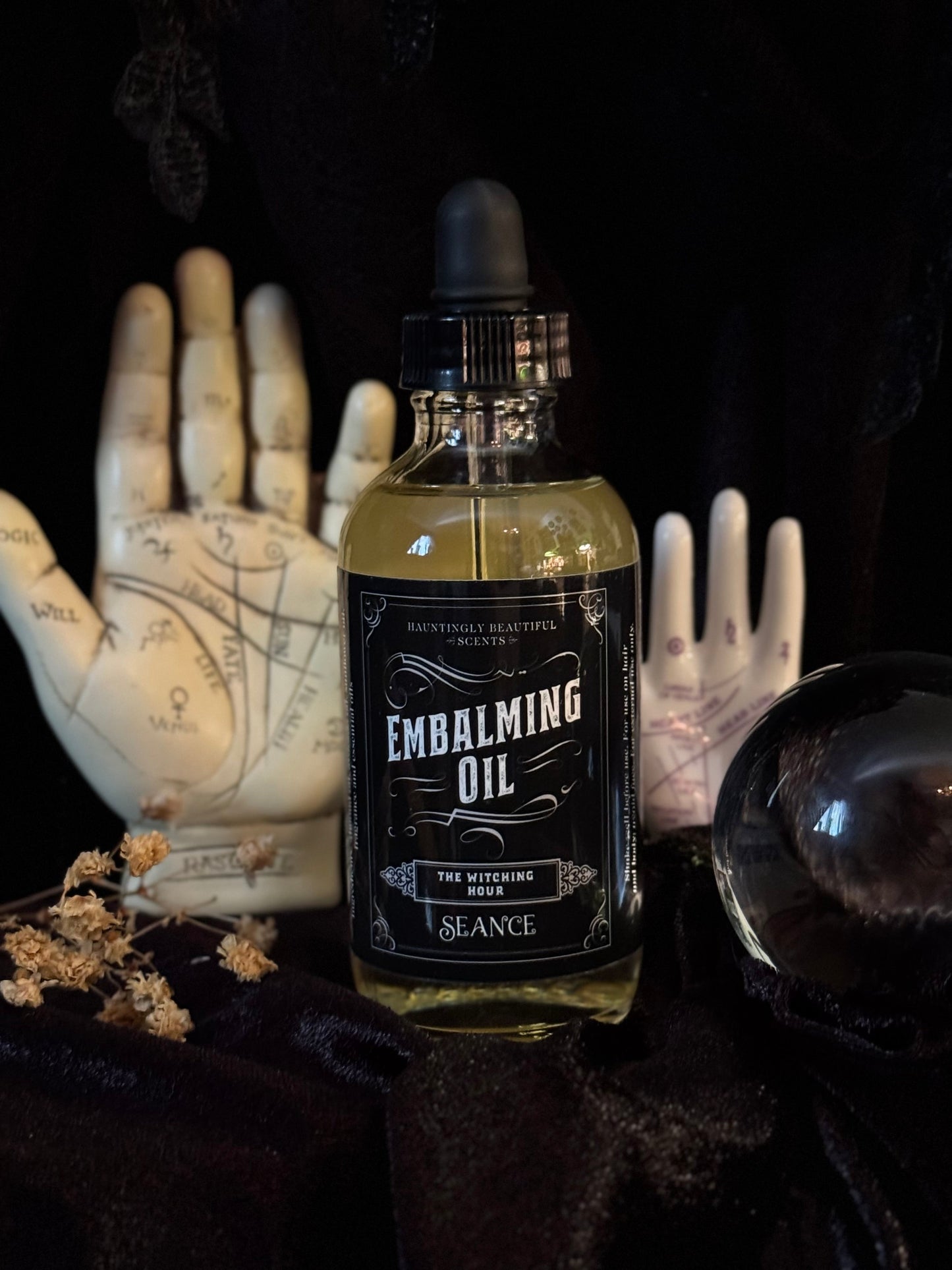 The Witching Hour - Embalming Lotion Oil - (smoky chocolate)