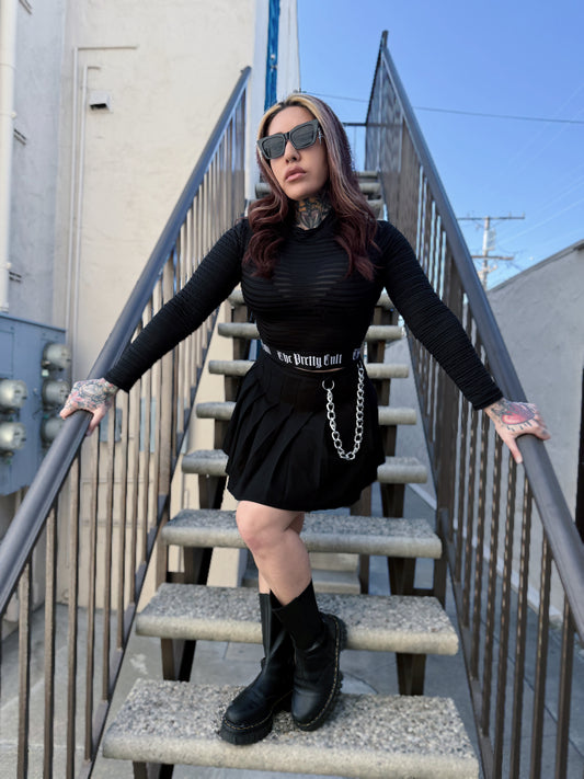 Blackout Long Sleeve Top