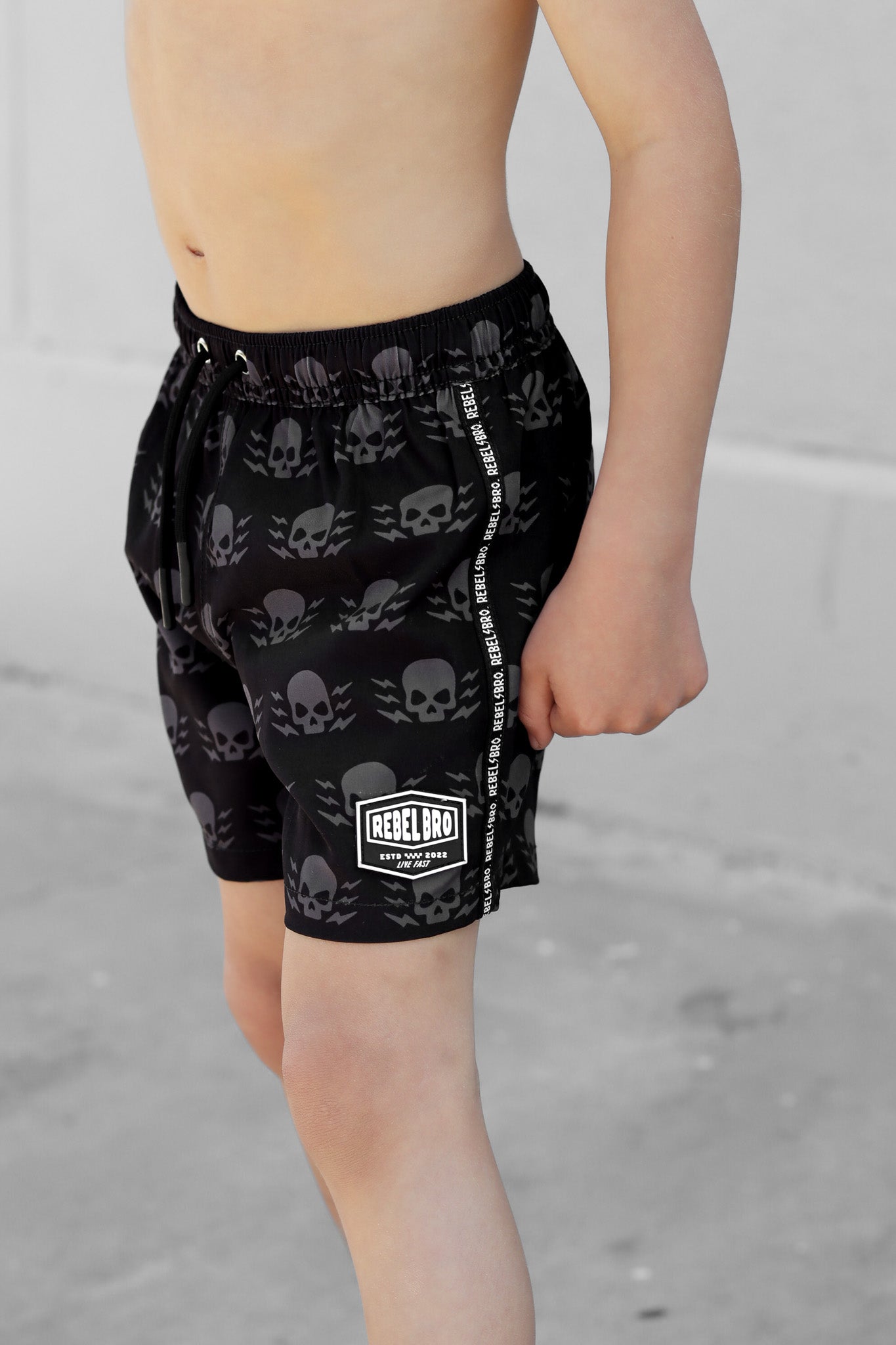 Hybrid Swim Trunks in Thunderstruck