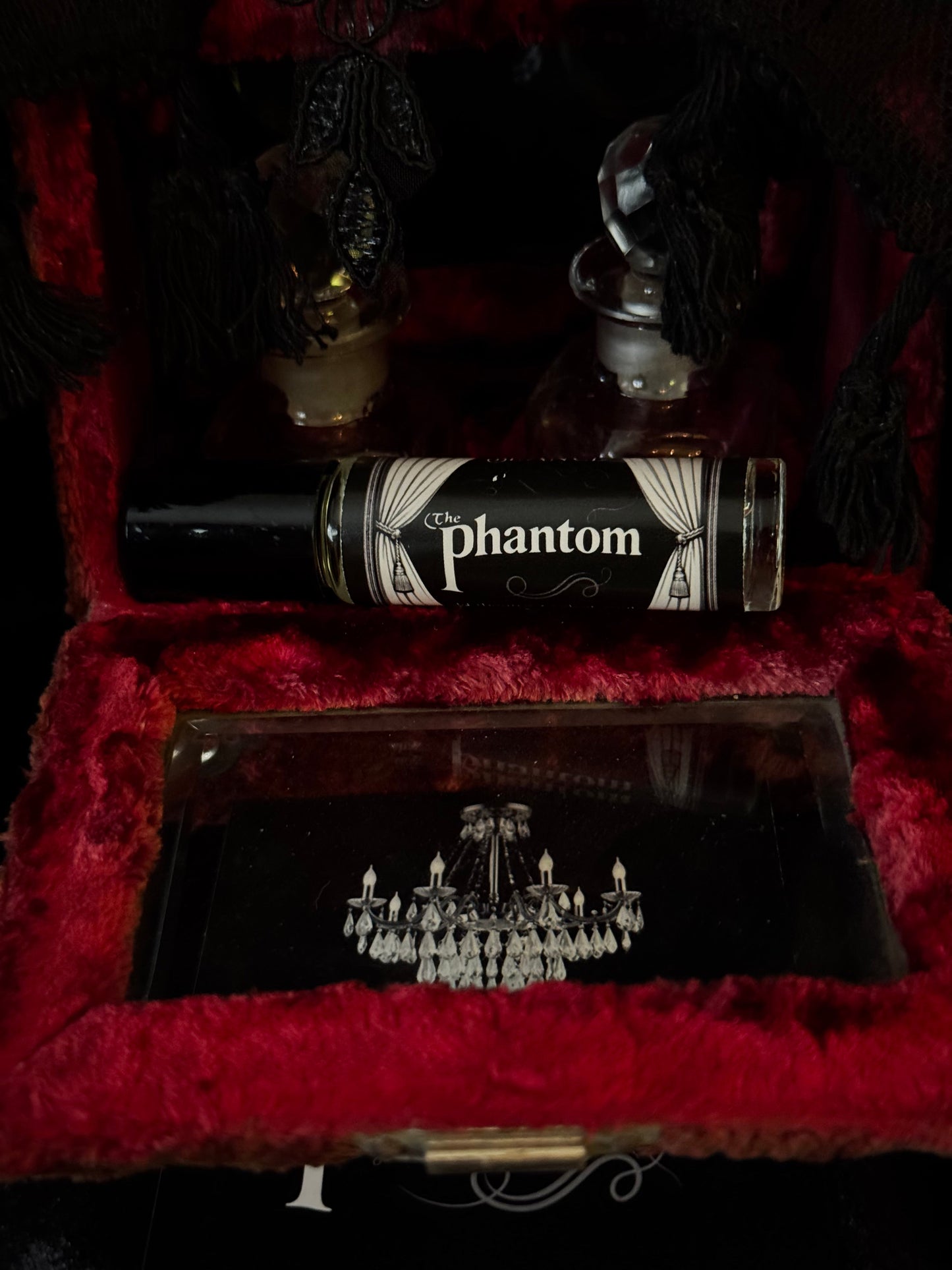 The Phantom- (rose, sandalwood, bourbon, velvet seats)