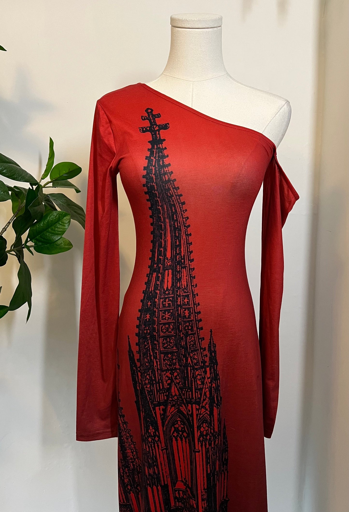 Elspeth - Comfy Cathedral Maxi Dress - READY to SHIP