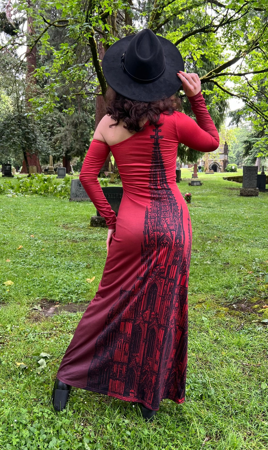 Elspeth - Comfy Cathedral Maxi Dress - READY to SHIP