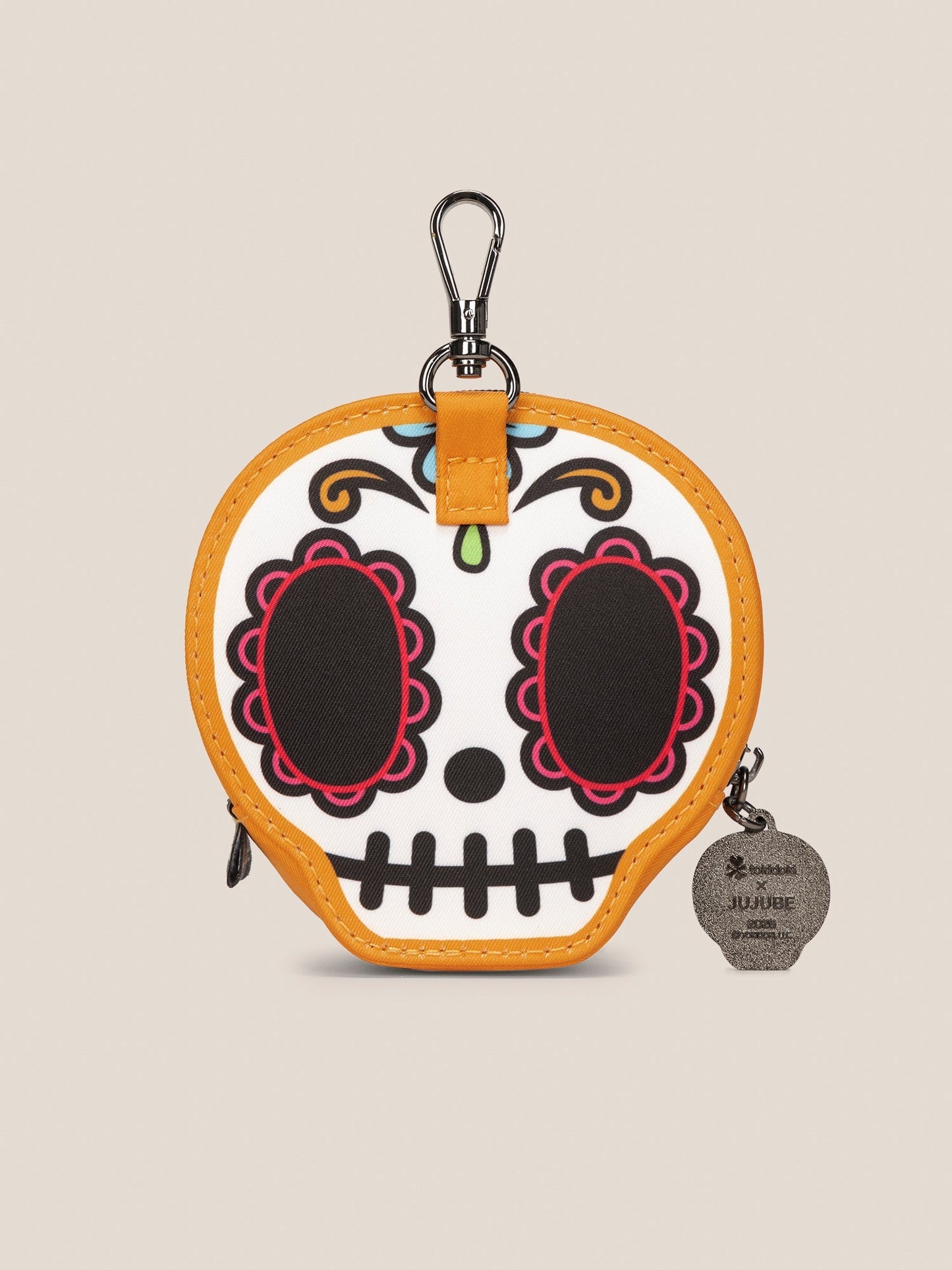 tokidoki Sugar Skull Mini Bag Clip-On Pouch Accessory – Dia de los Muertos