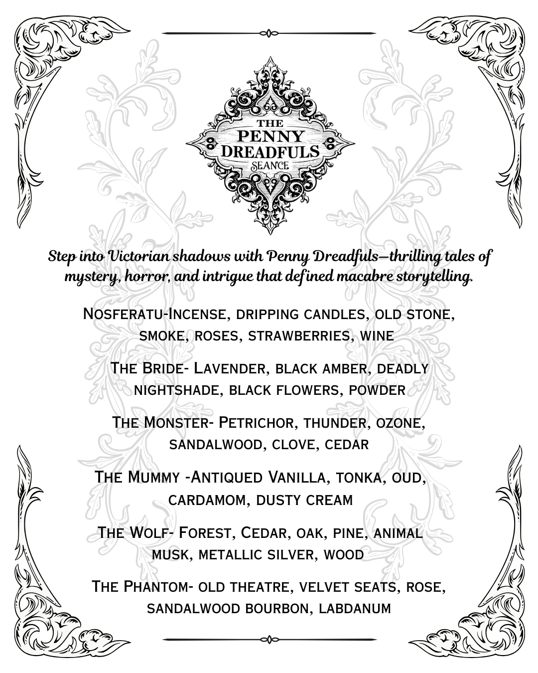 The Penny Dreadfuls sample pack