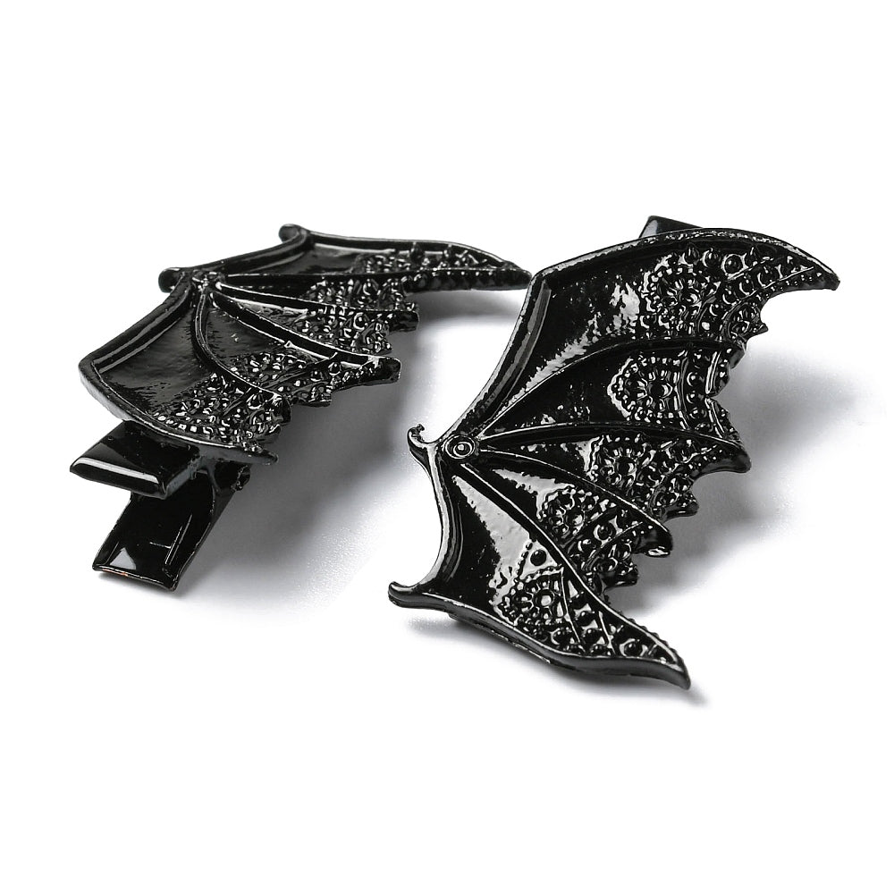 Bat Wing Hair Clip Set