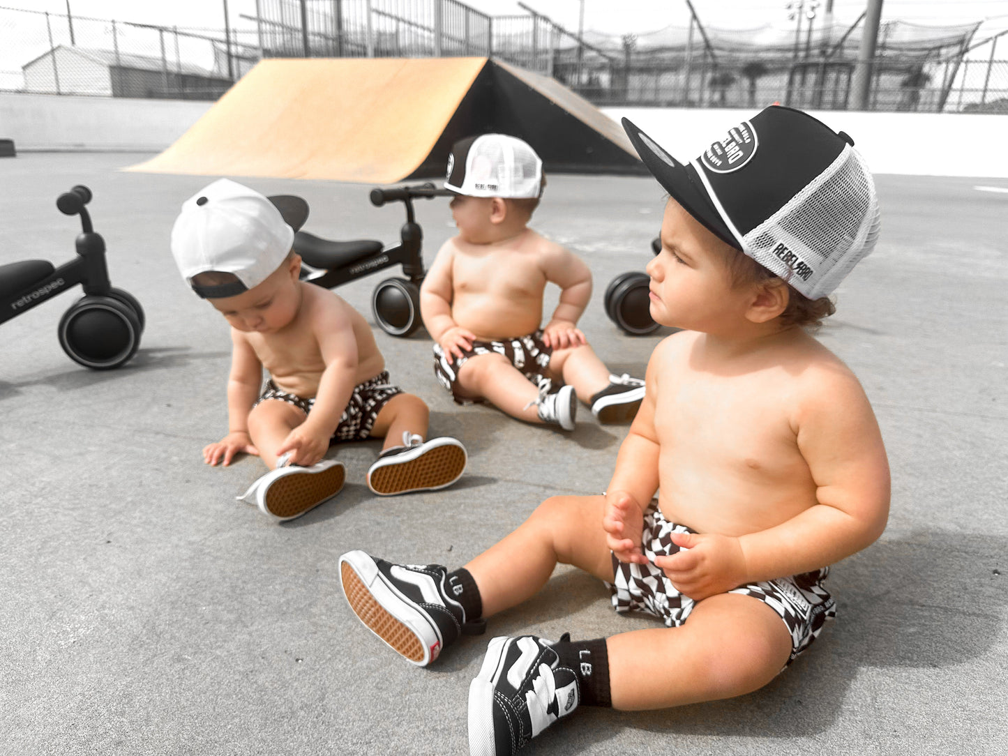 Hybrid Swim Trunks in Bender