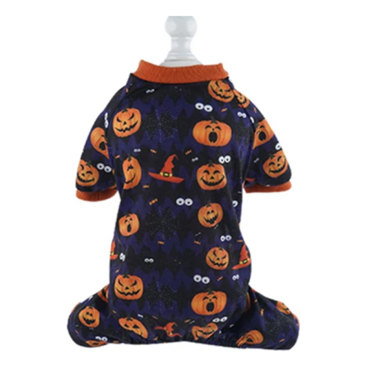 Halloween Pumpkins Print Pet Jumper