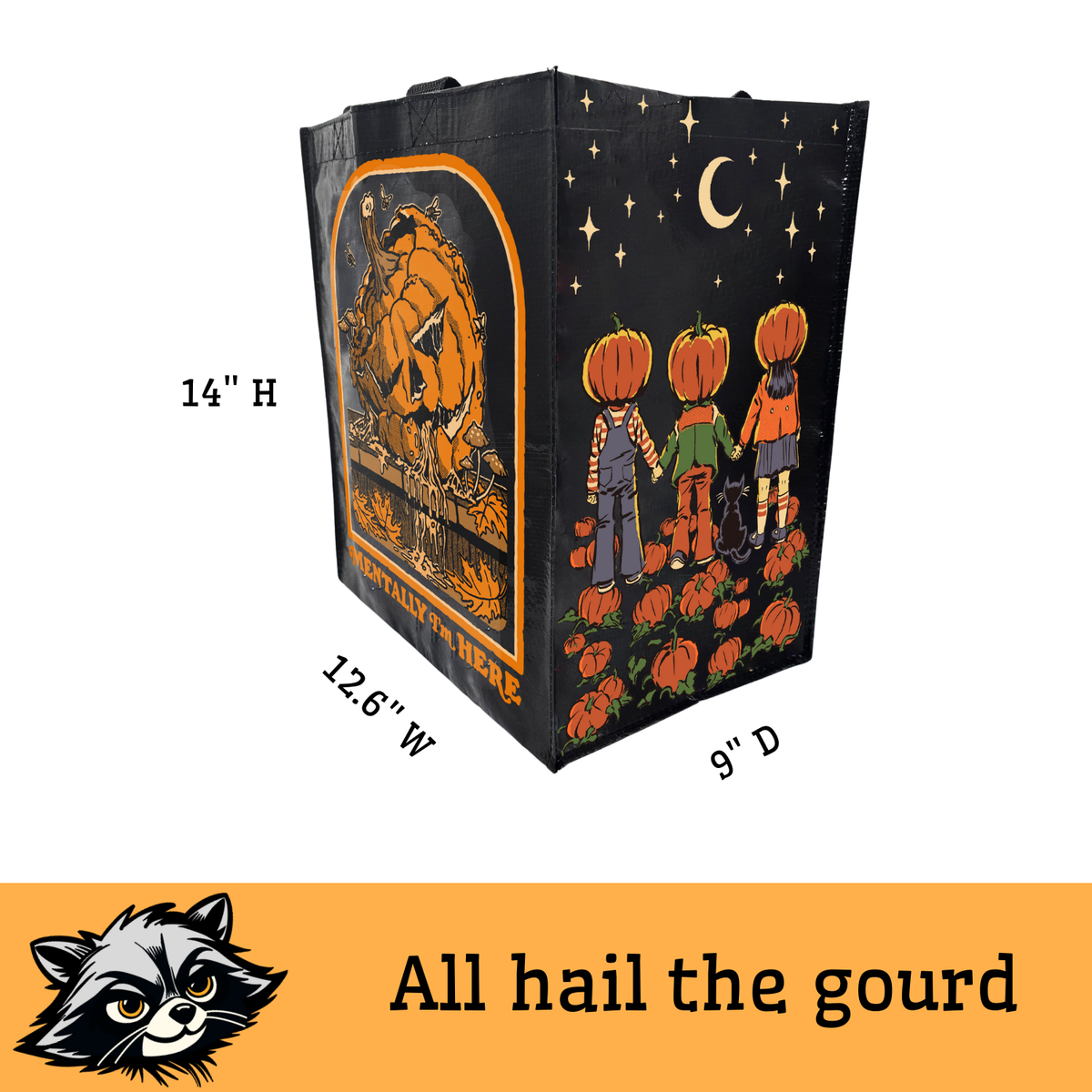 Pumpkin Cult Grocery Tote