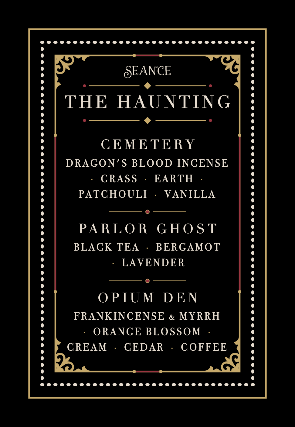 The Haunting- Best Sellers sample pack