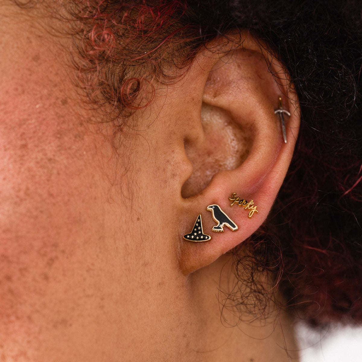 Witch Hat Studs