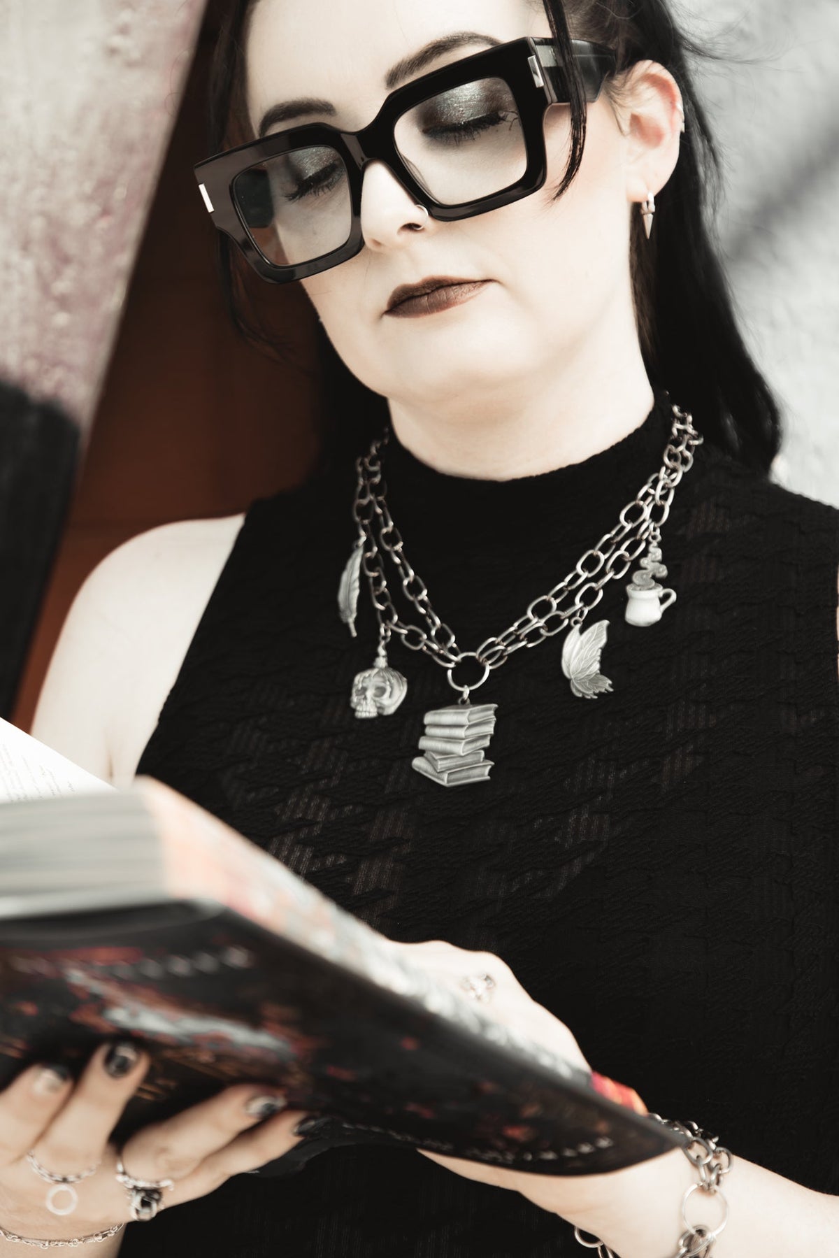 The Night Library Necklace