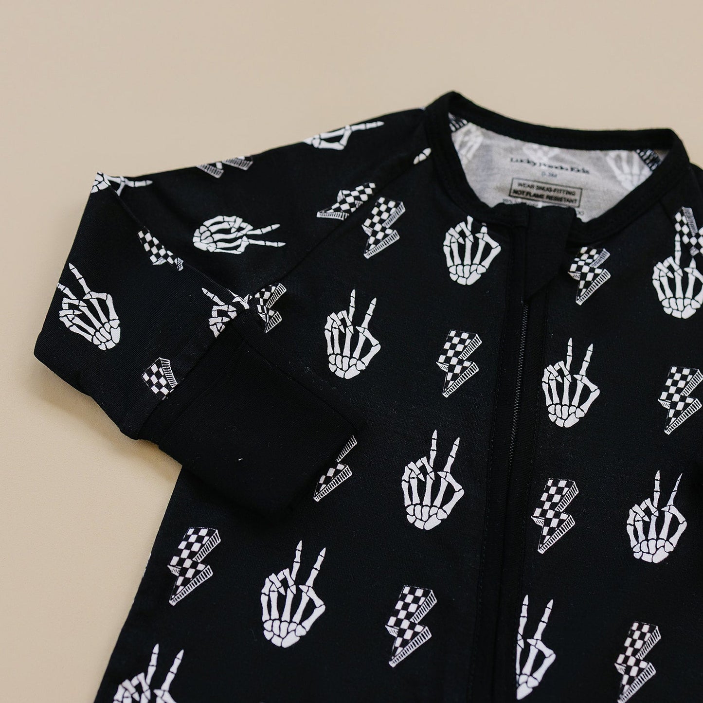 Bamboo Zip Romper | Skelly Vibes