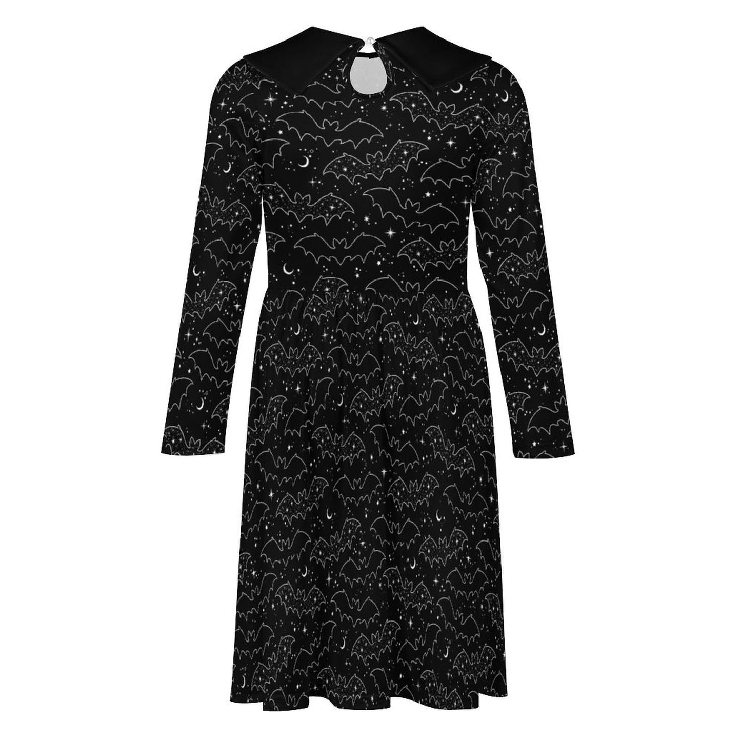 Celestial Bats Collared Dress (Kids) - PRE ORDER