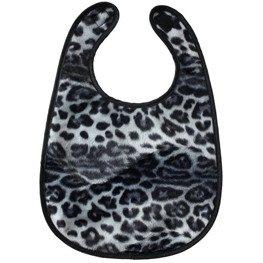 Dark Leopard Bib