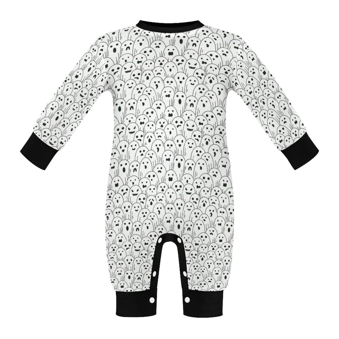 Ghost Crowd Cotton Long Sleeve Baby Romper - Babies/Toddlers (PRE ORDER)