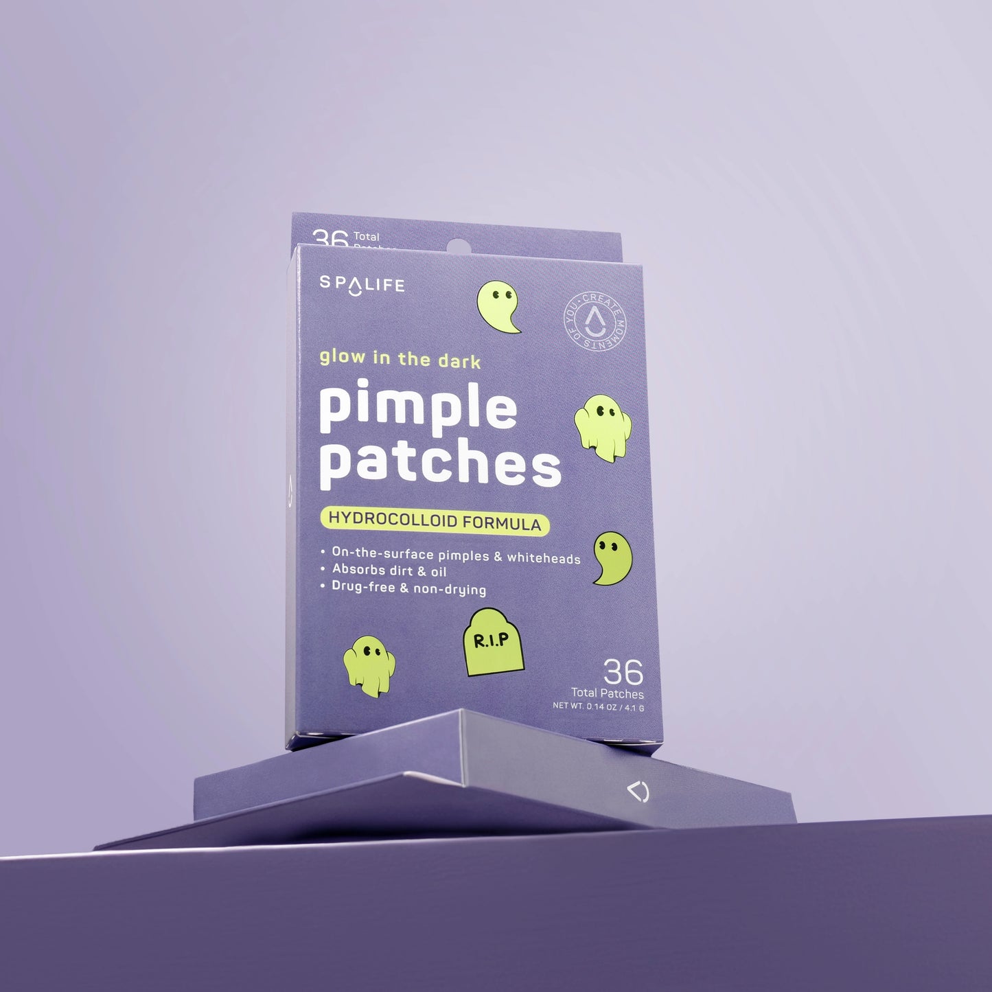 Glow in the Dark Ghost Family Pimple Patches