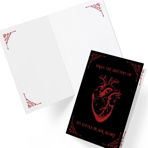 Little Black Heart Card