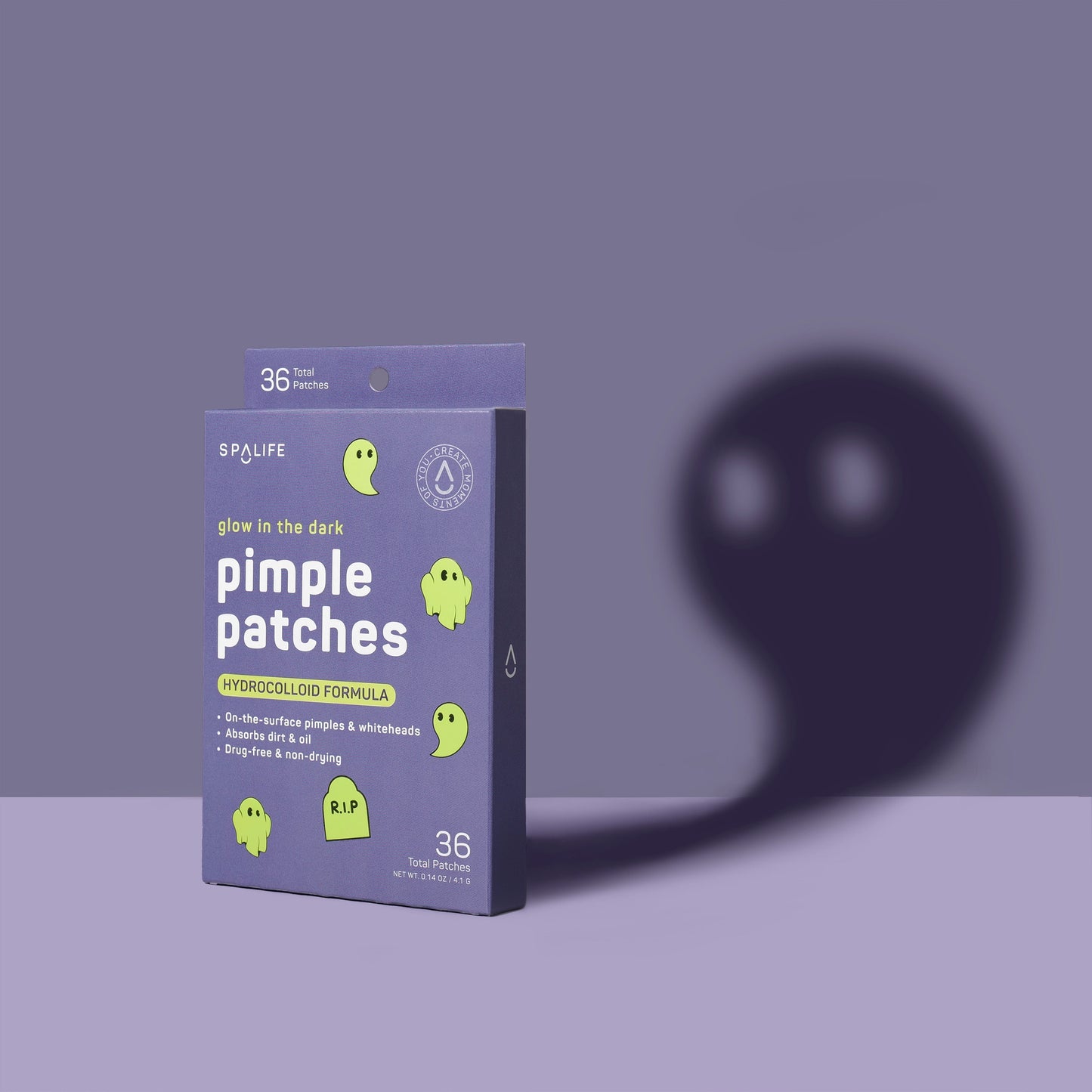 Glow in the Dark Ghost Family Pimple Patches