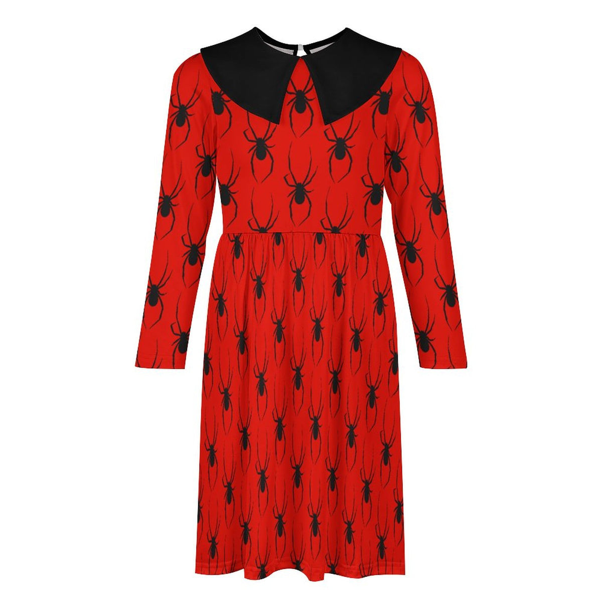 Slick Spidey Collared Dress (Kids) - PRE ORDER