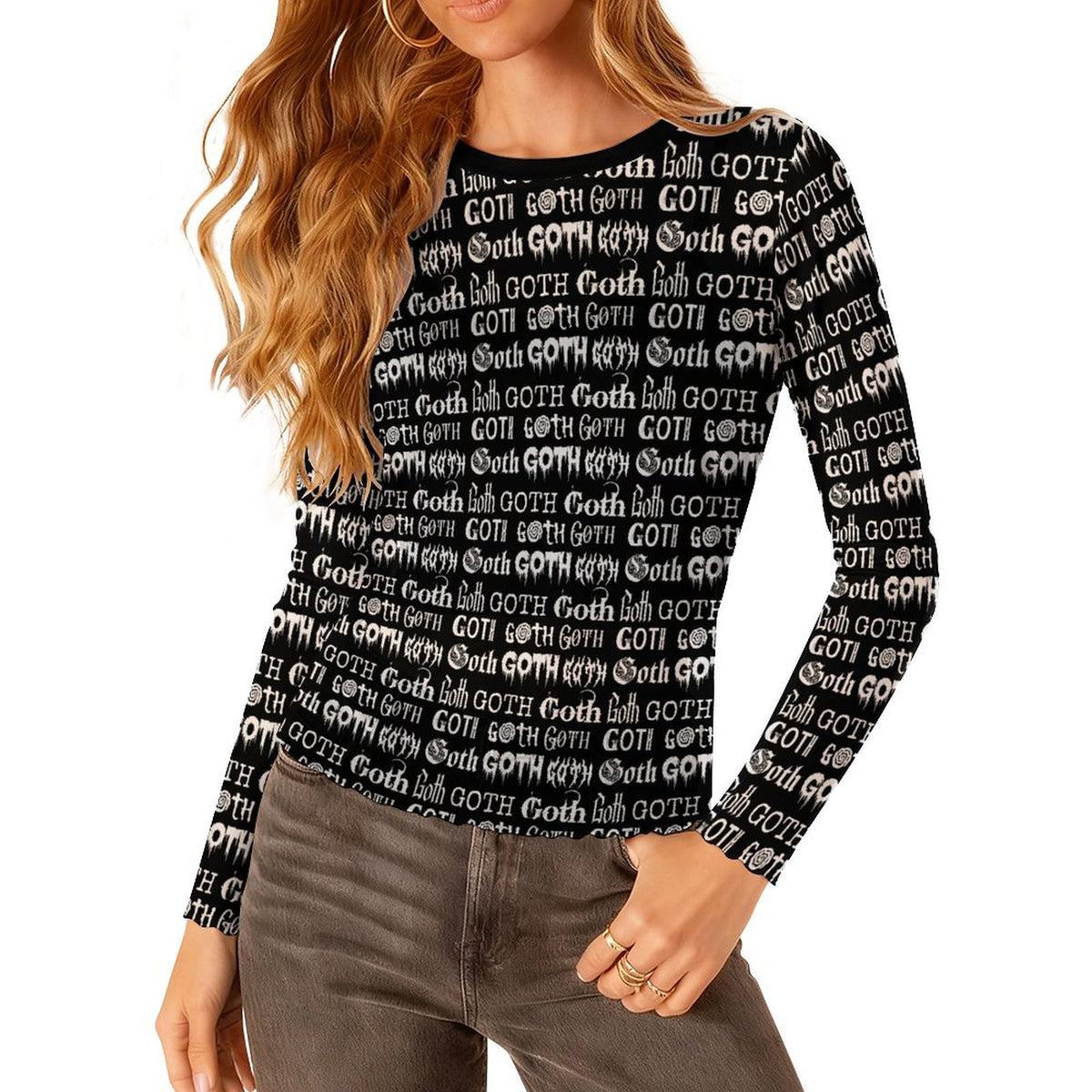 Goth Mesh Top (Adults) - PRE ORDER
