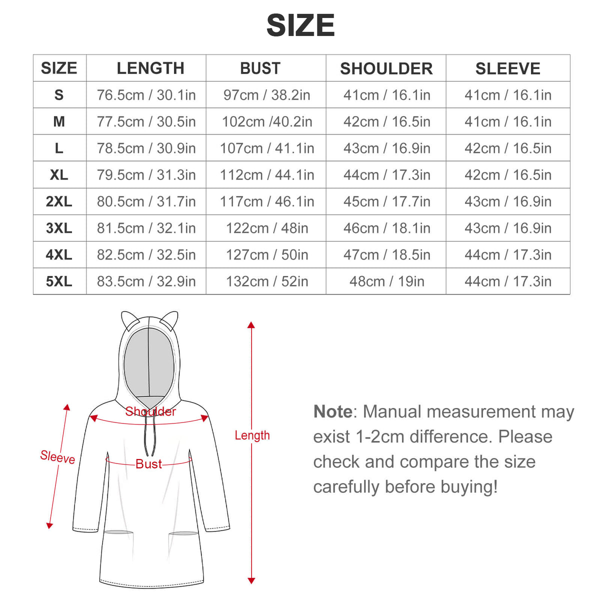Showtime Kitty Hoodie (Adults) - PRE ORDER