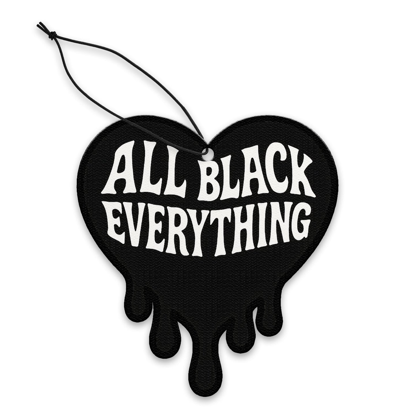 All Black Everything Air Freshener